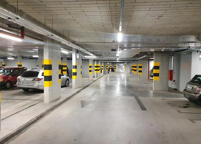 Апартаменты Ceglana Park -parking W Hali Garazowej- Piekne Nowe Osiedle Катовице